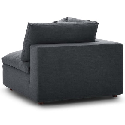 Commix 6 Piece Down Filled Overstuffed Sectional Sofa Set by Furniture for America