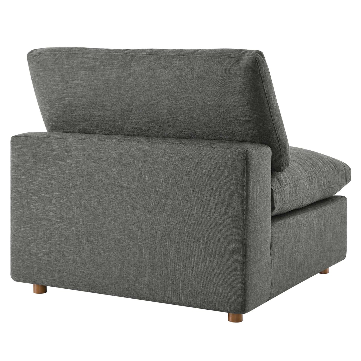 Commix 6-Piece Down Filled Overstuffed Sectional Sofa by Furniture for America