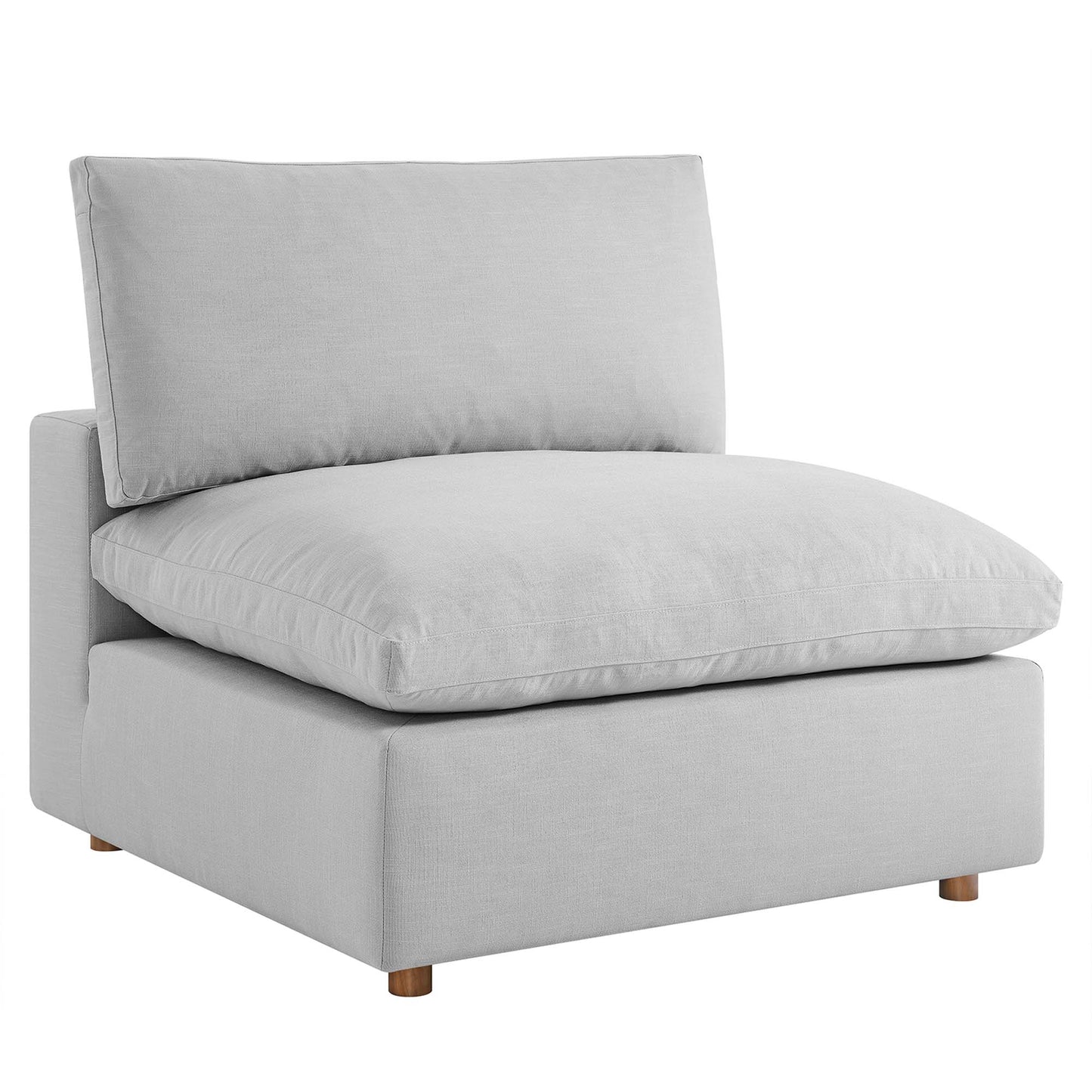 Commix 6-Piece Down Filled Overstuffed Sectional Sofa by Furniture for America