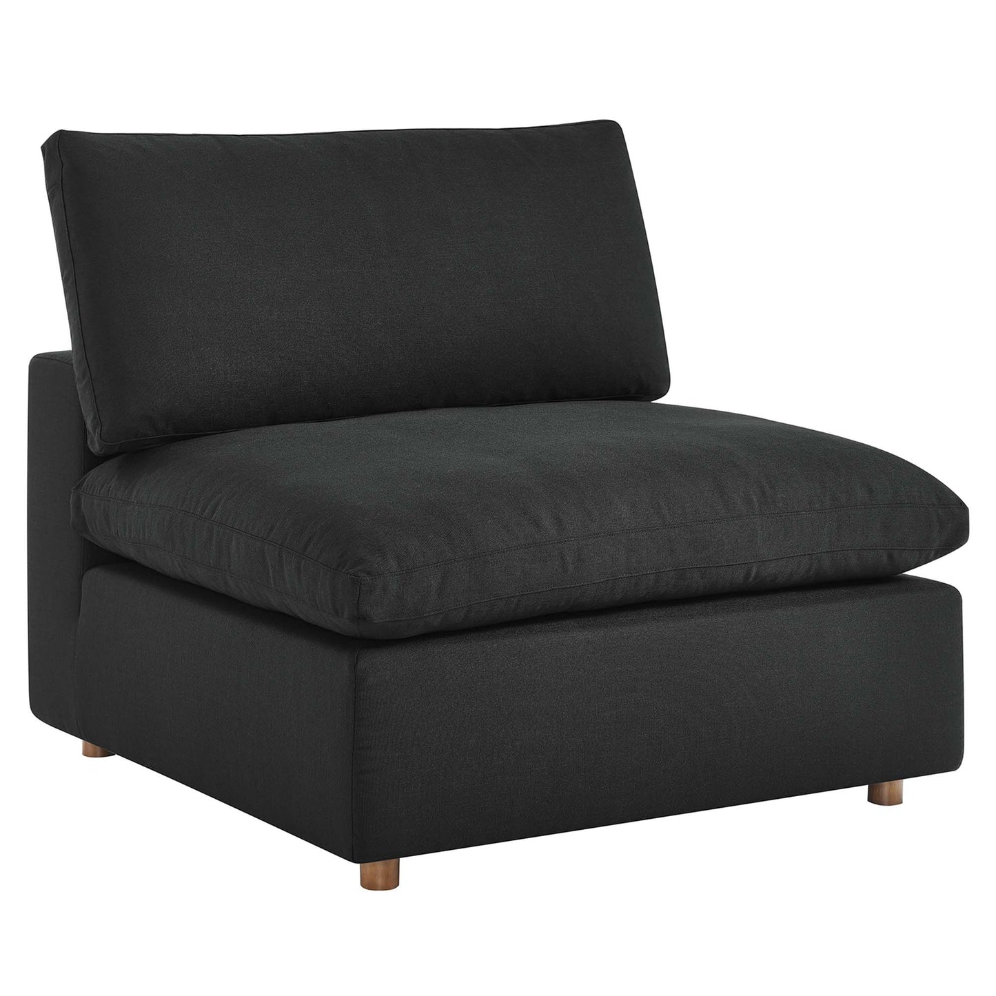 Commix 8-Piece Down Filled Overstuffed Sectional Sofa by Furniture for America