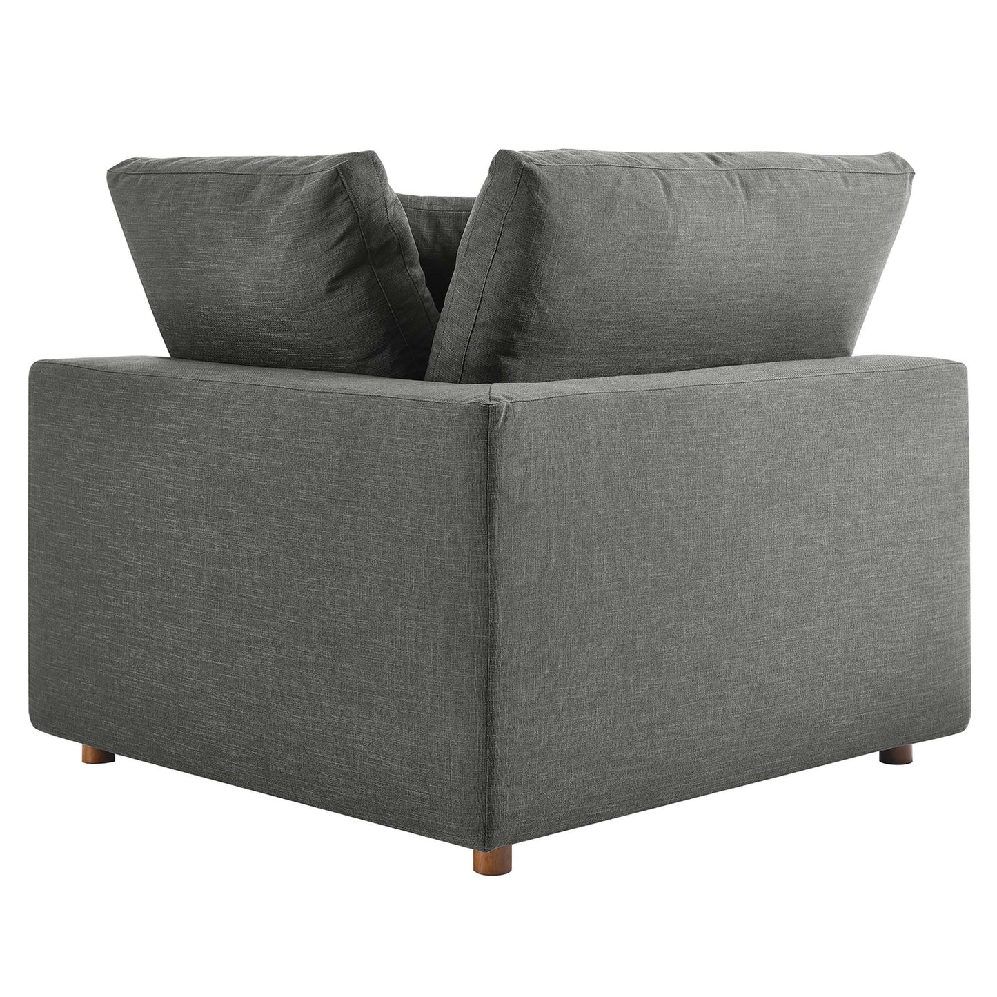 Commix 7-Piece Down Filled Overstuffed Sectional Sofa by Furniture for America