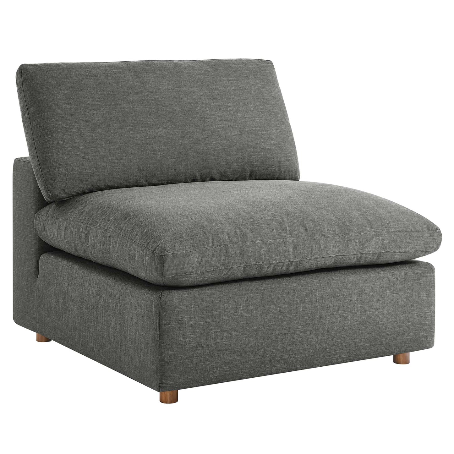 Commix 7-Piece Down Filled Overstuffed Sectional Sofa by Furniture for America