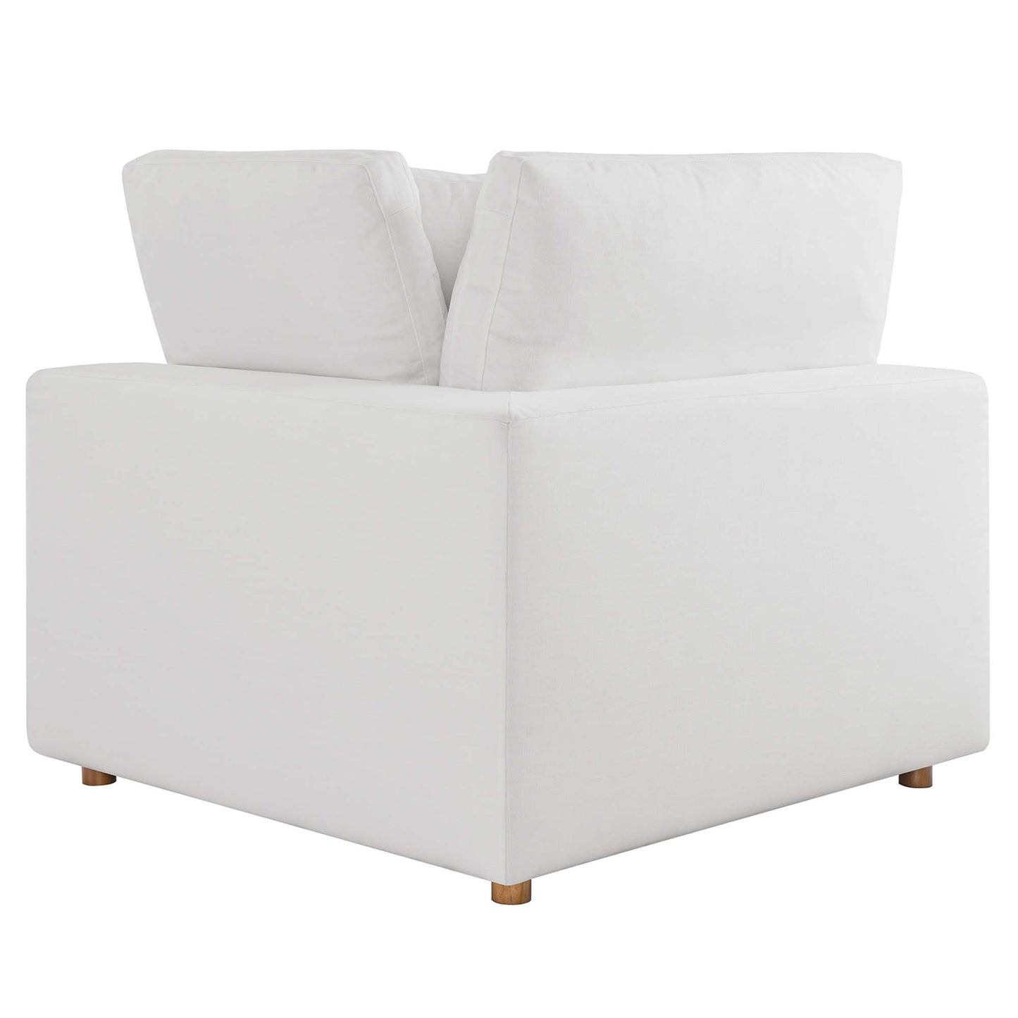 Commix 7-Piece Down Filled Overstuffed Sectional Sofa by Furniture for America