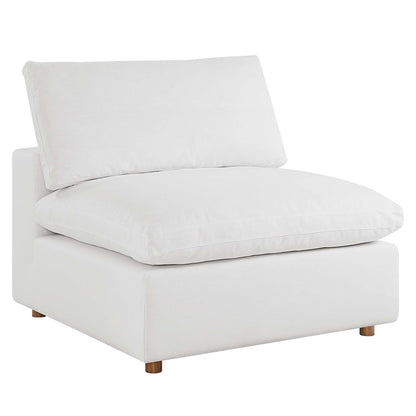 Commix 7-Piece Down Filled Overstuffed Sectional Sofa by Furniture for America