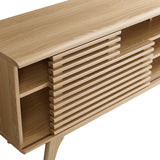 Vera 71" Media Console TV Stand in Oak