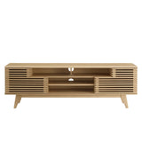 Vera 71" Media Console TV Stand in Oak