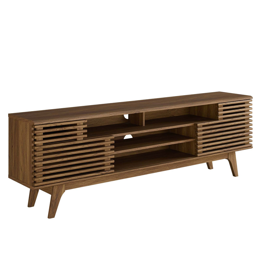 Vera 71" Media Console TV Stand in Walnut