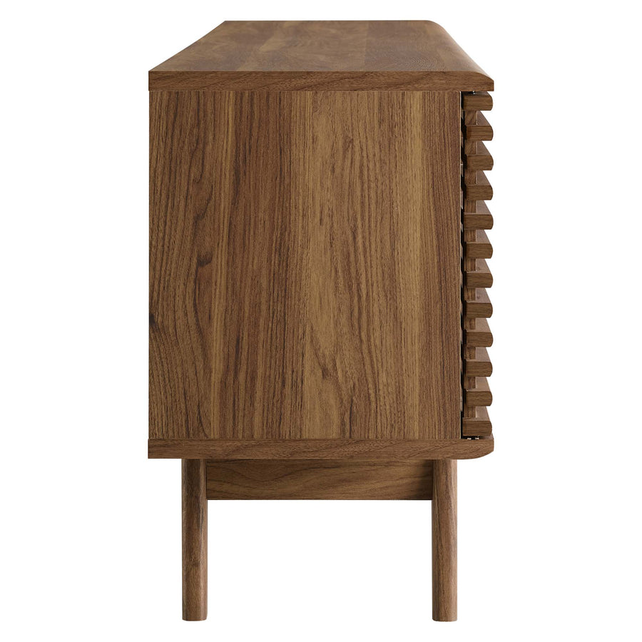 Vera 71" Media Console TV Stand in Walnut