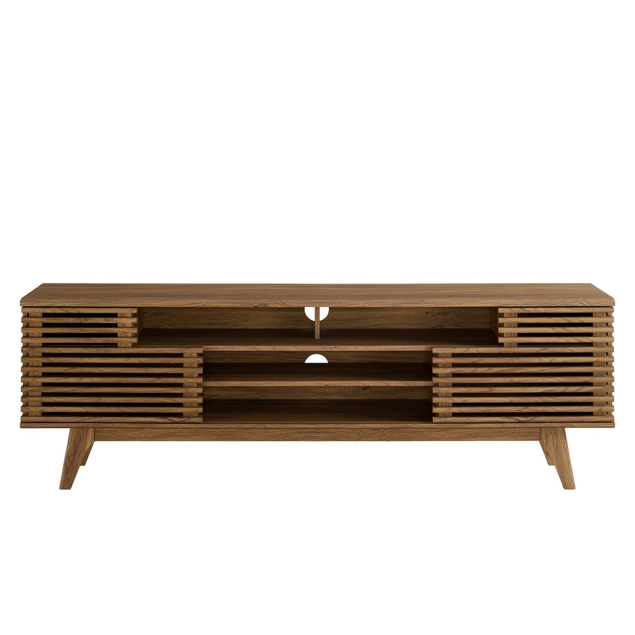 Vera 71" Media Console TV Stand in Walnut