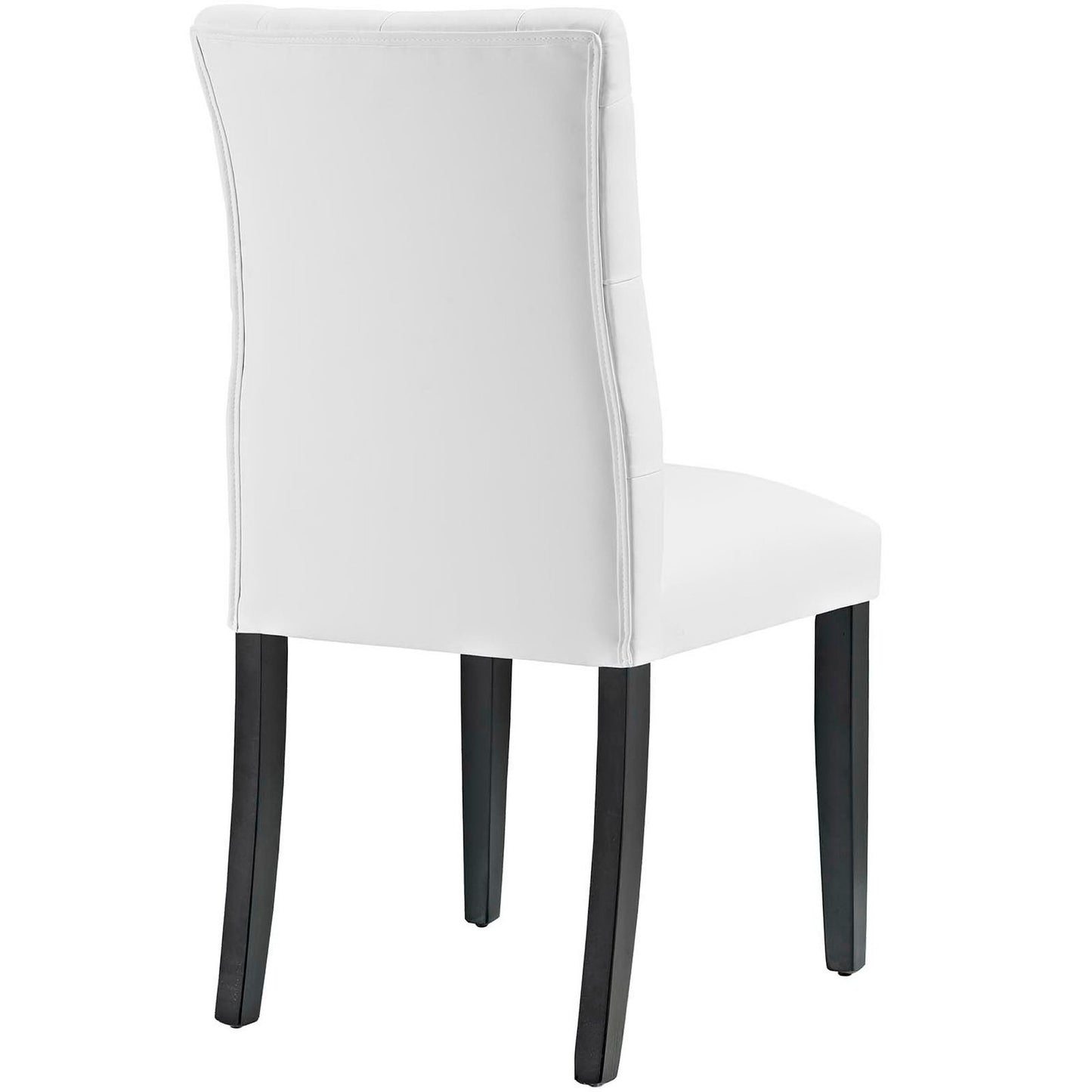 Duchess Vinyl Dining Chair Set of 2 by Furniture For America