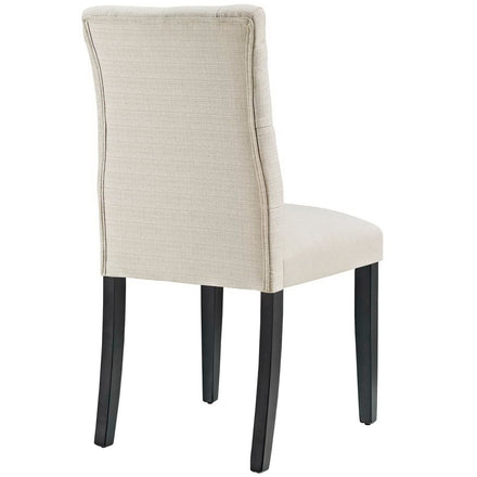 Duchess Fabric Dining Chair Set of 4 in Beige