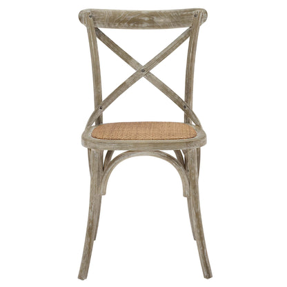 Gear Dining Side Chair Set of 2 by Furniture For America