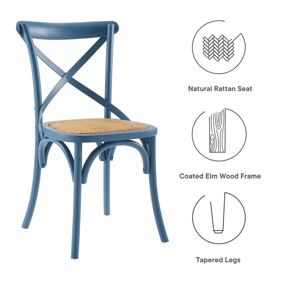 Juniper Dining Side Chair Set of 2 in Harbor