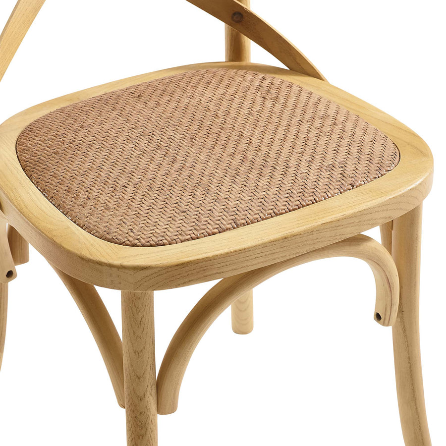 Juniper Dining Side Chair Set of 2 in Natural