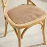 Juniper Dining Side Chair Set of 2 in Natural