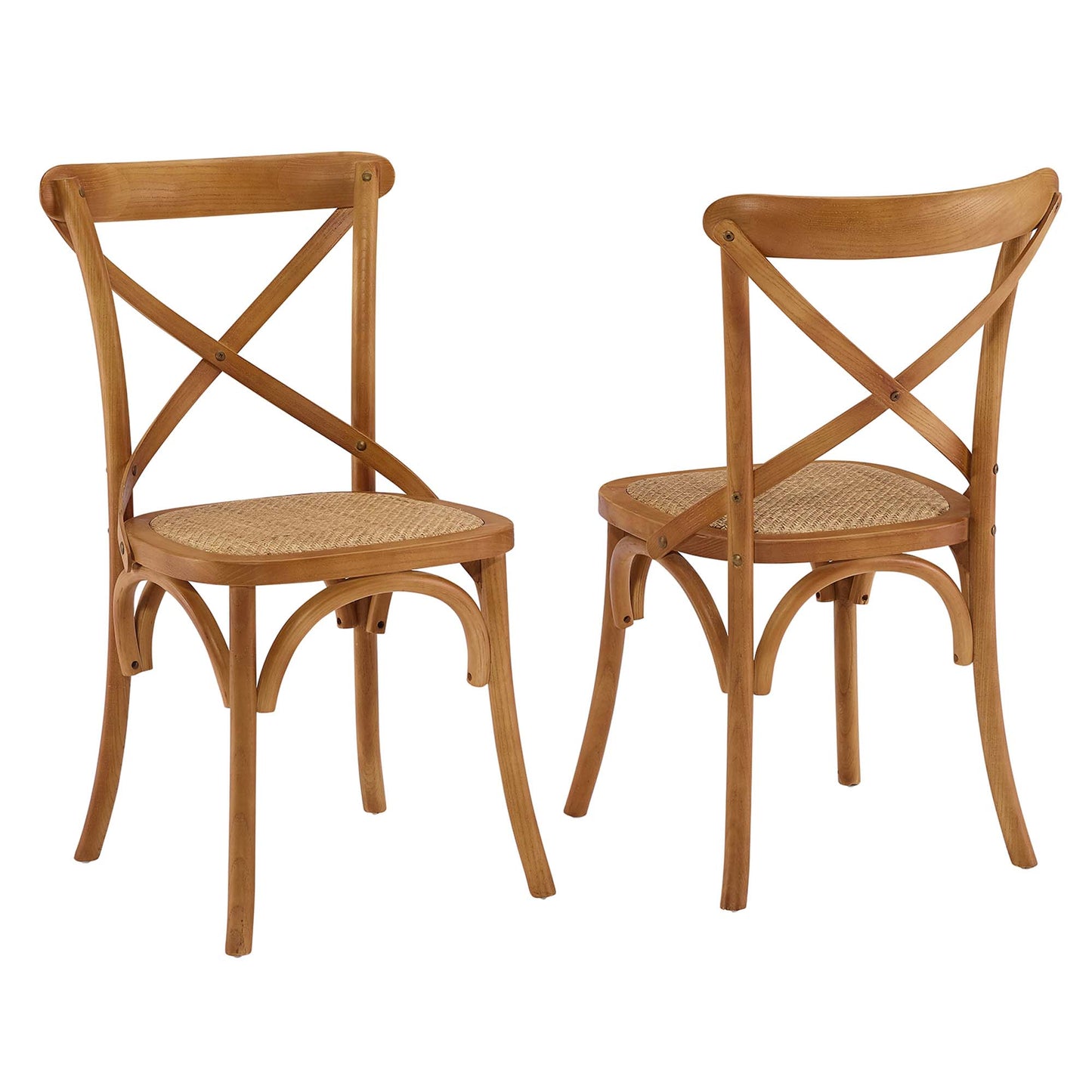 Gear Dining Side Chair Set of 2 by Furniture For America