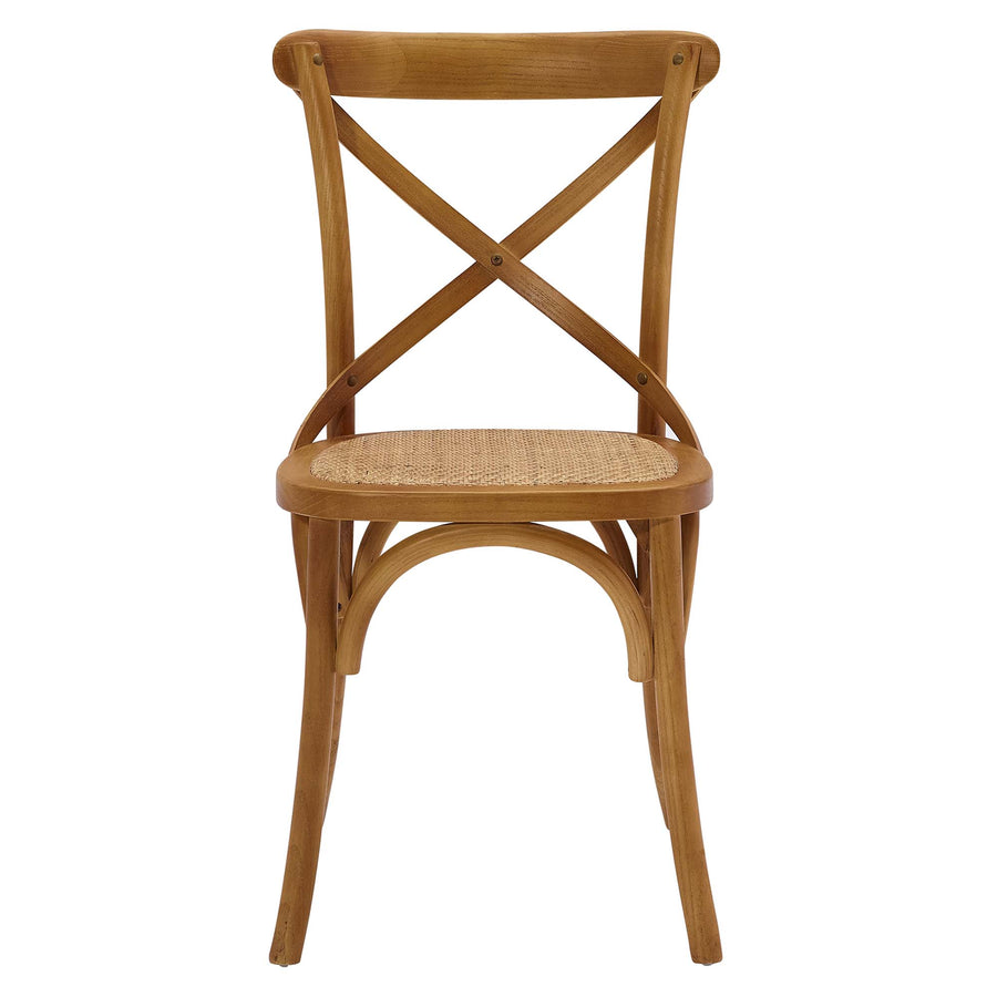 Juniper Dining Side Chair Set of 2 in Walnut