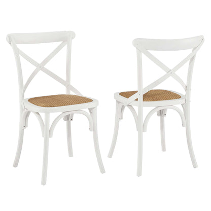 Gear Dining Side Chair Set of 2 by Furniture For America