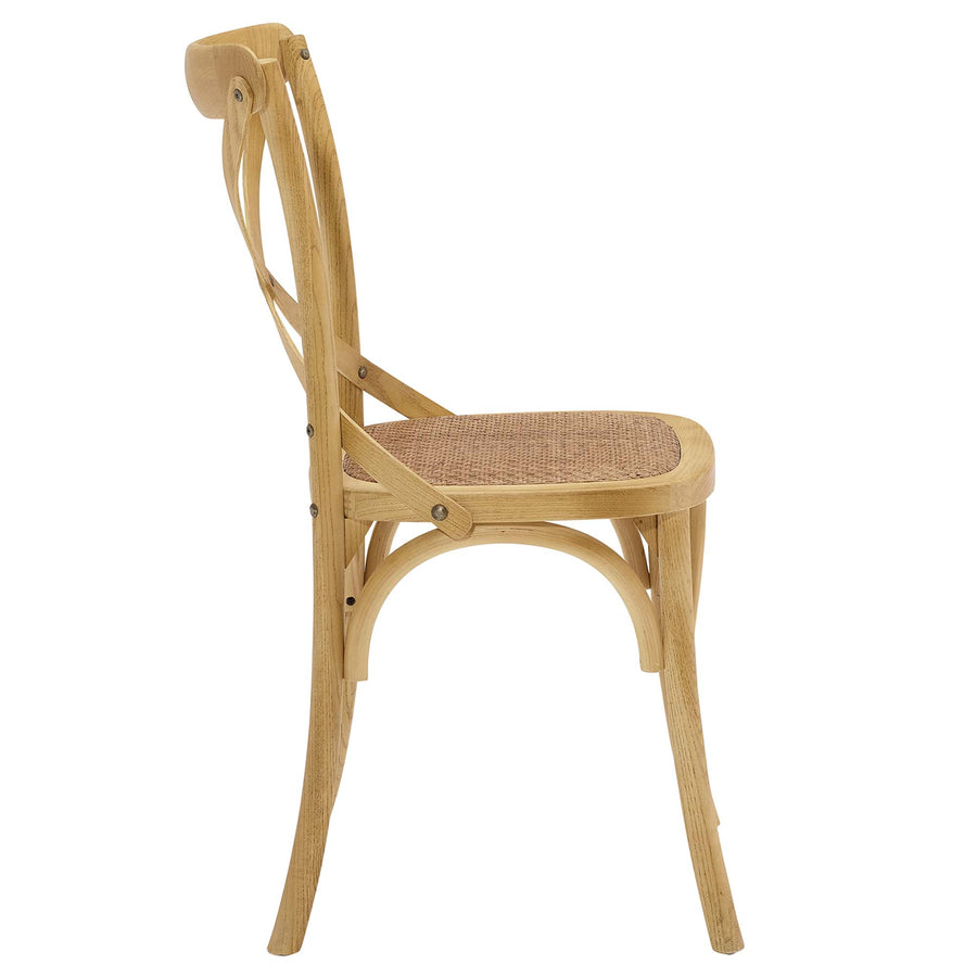 Juniper Dining Side Chair Set of 4 in Natural