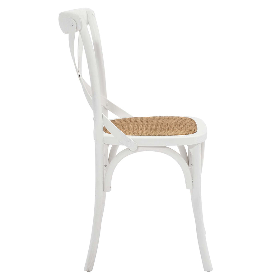 Juniper Dining Side Chair Set of 4 in White