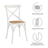 Juniper Dining Side Chair Set of 4 in White