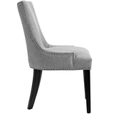 Vista Fabric Dining Chair Set of 4 in Light Gray