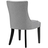 Vista Fabric Dining Chair Set of 4 in Light Gray