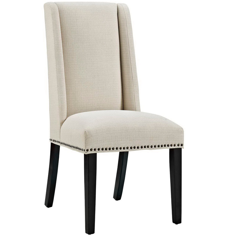 Lyra Fabric Dining Chair Set of 4 in Beige