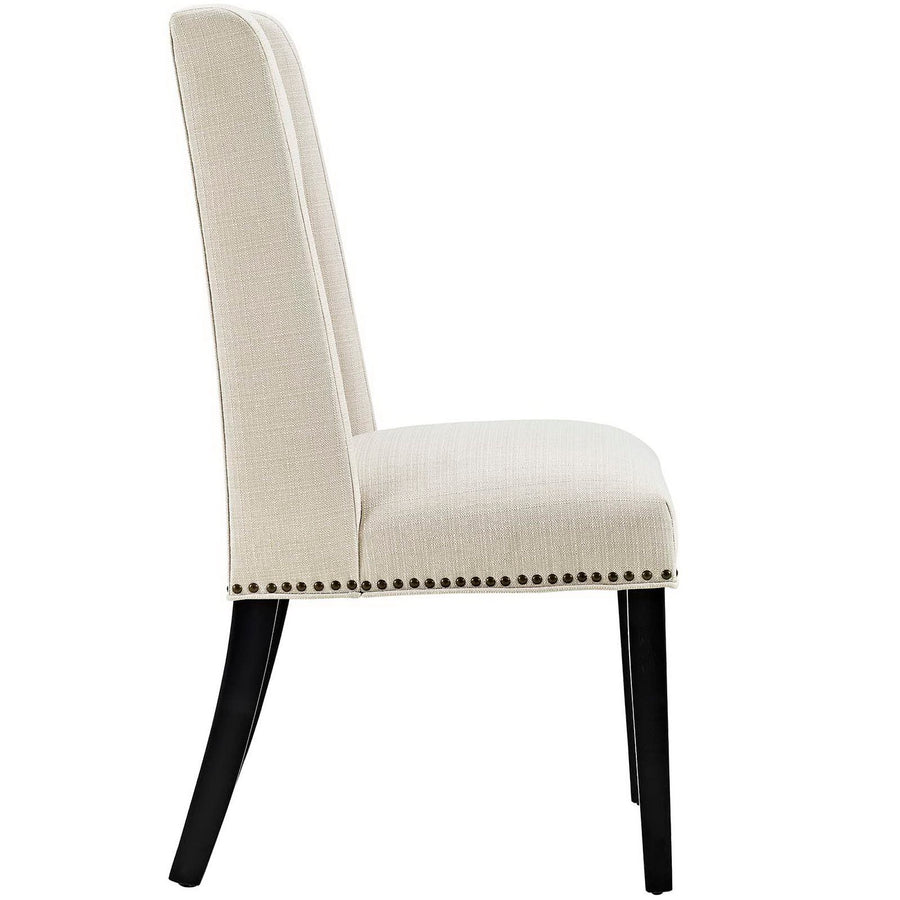 Lyra Fabric Dining Chair Set of 4 in Beige