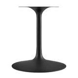 Lumen 78" Oval Walnut Wood Dining Table in Black Walnut