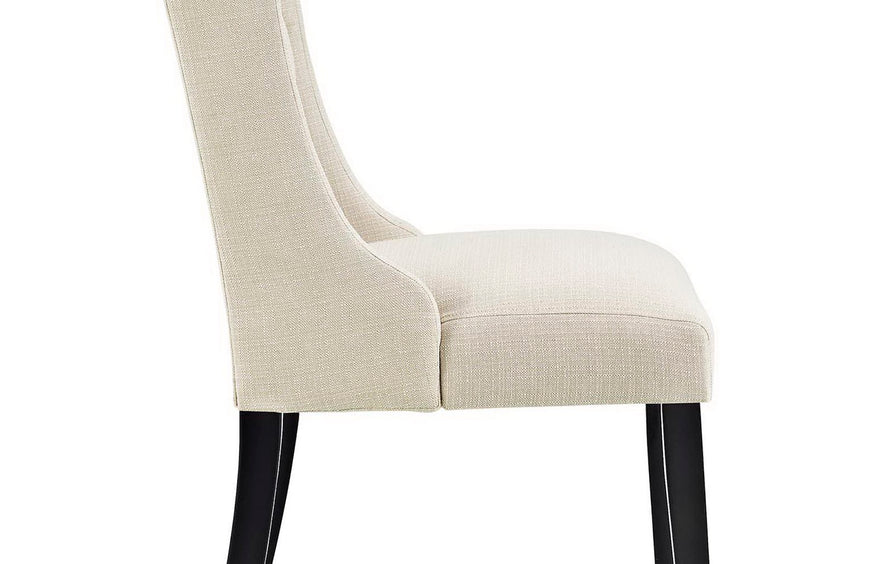 Ellison Fabric Dining Chair Set of 4 in Beige