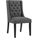 Ellison Fabric Dining Chair Set of 4 in Gray
