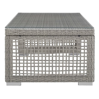 Aura 6 Piece Outdoor Patio Wicker Rattan Set by Furniture For America