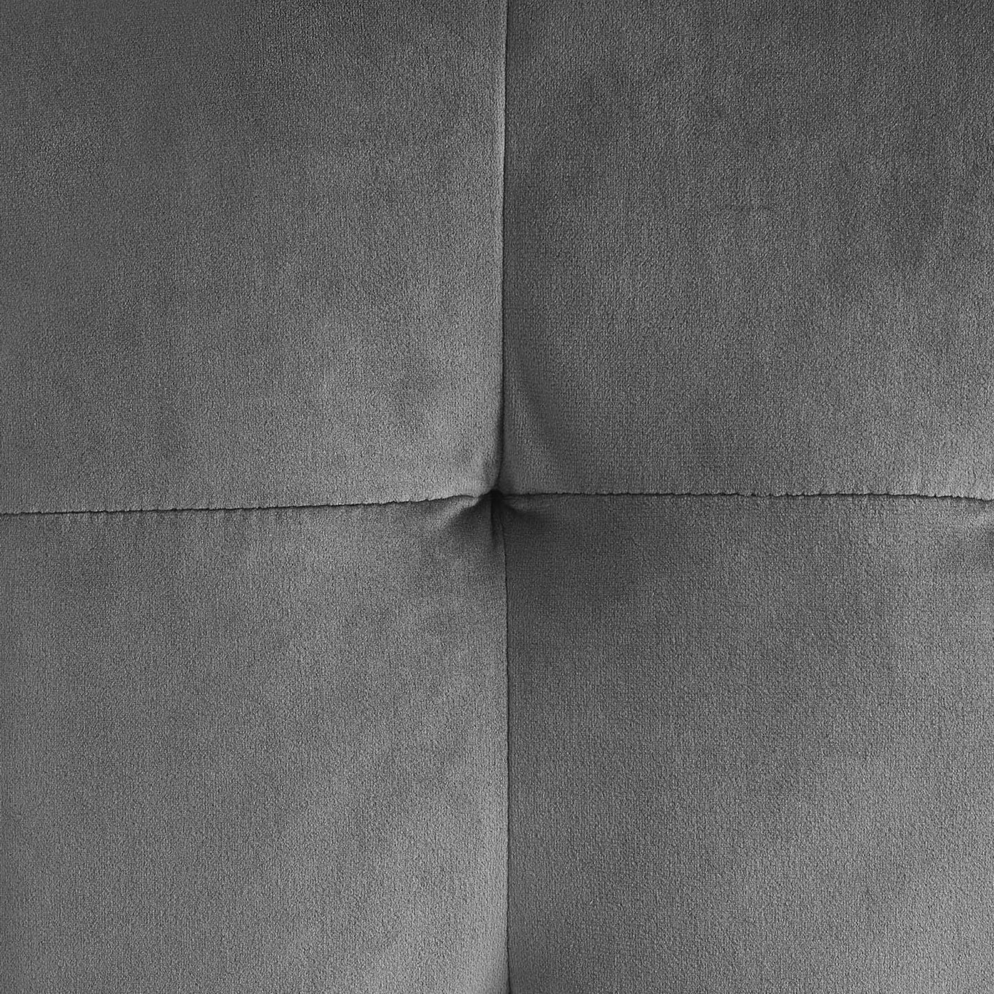 Contour Tufted Cube Performance Velvet Ottoman by Furniture For America