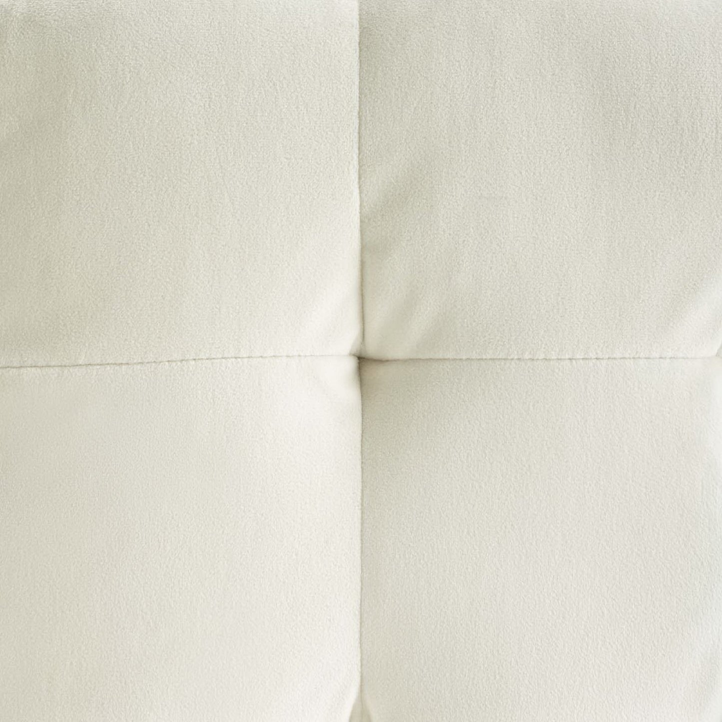 Contour Tufted Cube Performance Velvet Ottoman by Furniture For America