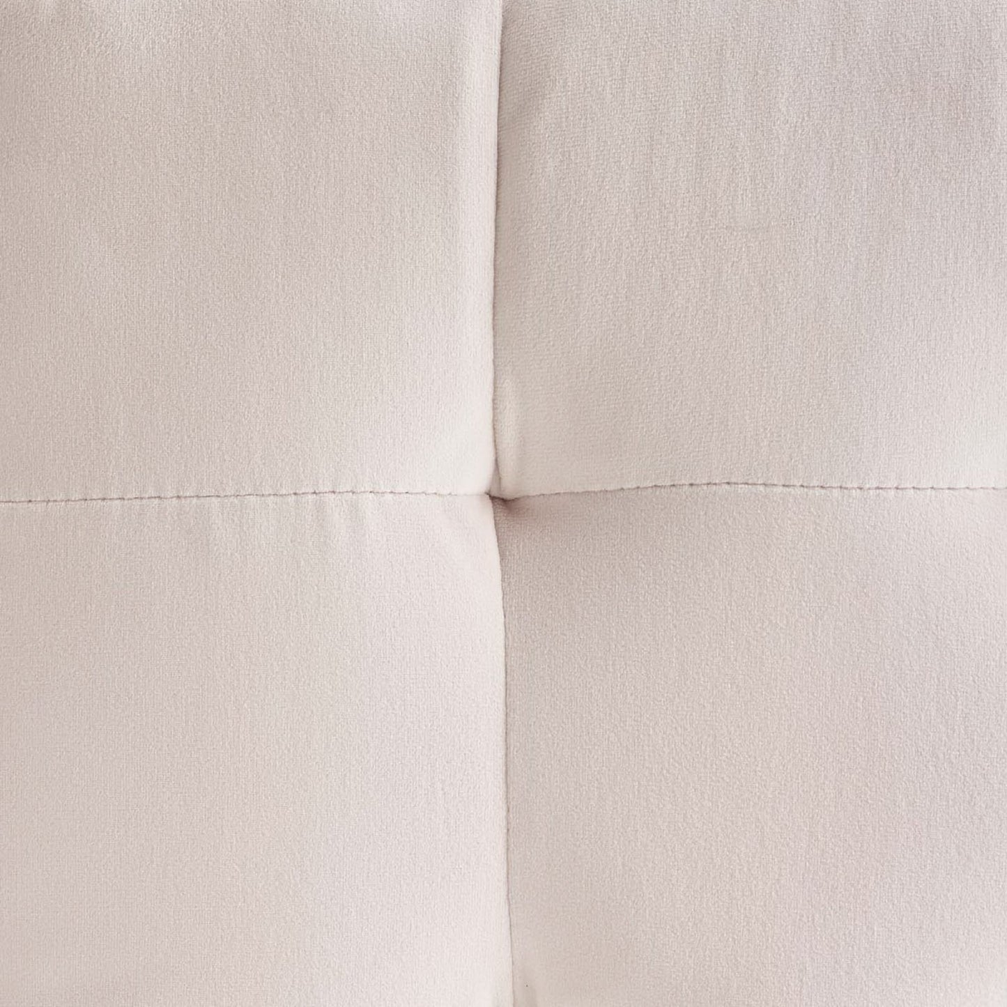 Contour Tufted Cube Performance Velvet Ottoman by Furniture For America