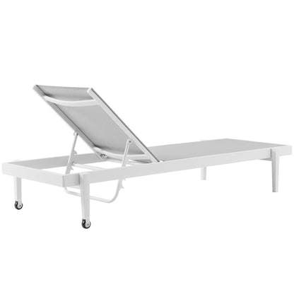Charleston Outdoor Patio Chaise Lounge Chair by Furniture for America