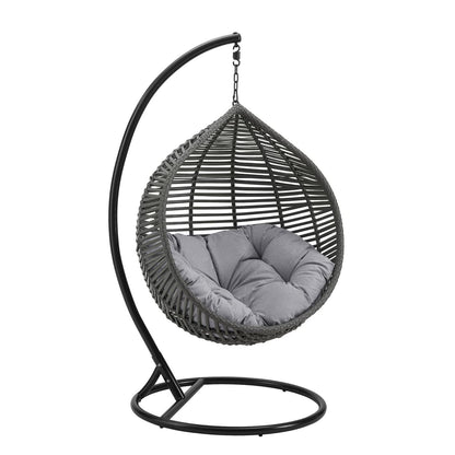 Garner Teardrop Outdoor Patio Swing Chair by Furniture For America
