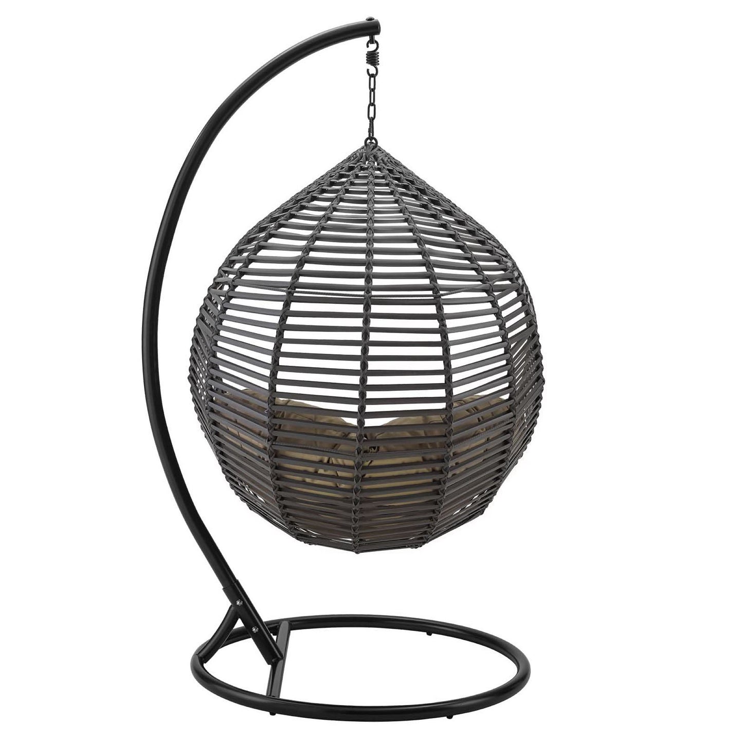 Garner Teardrop Outdoor Patio Swing Chair by Furniture For America