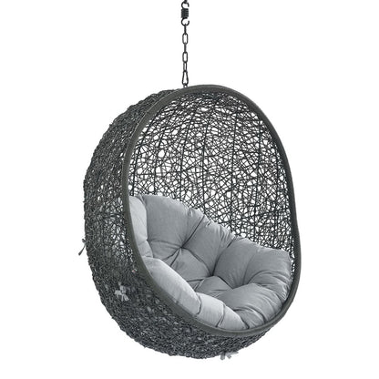 Hide SunbrellaÂ® Fabric Swing Outdoor Patio Lounge Chair Without Stand by Furniture for America
