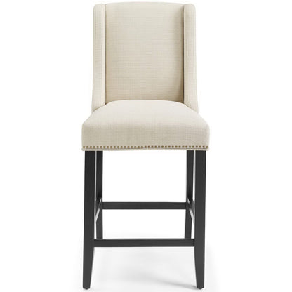 Baron Upholstered Fabric Counter Stool by Furniture For America