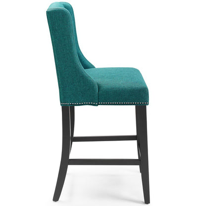 Baron Upholstered Fabric Counter Stool by Furniture For America