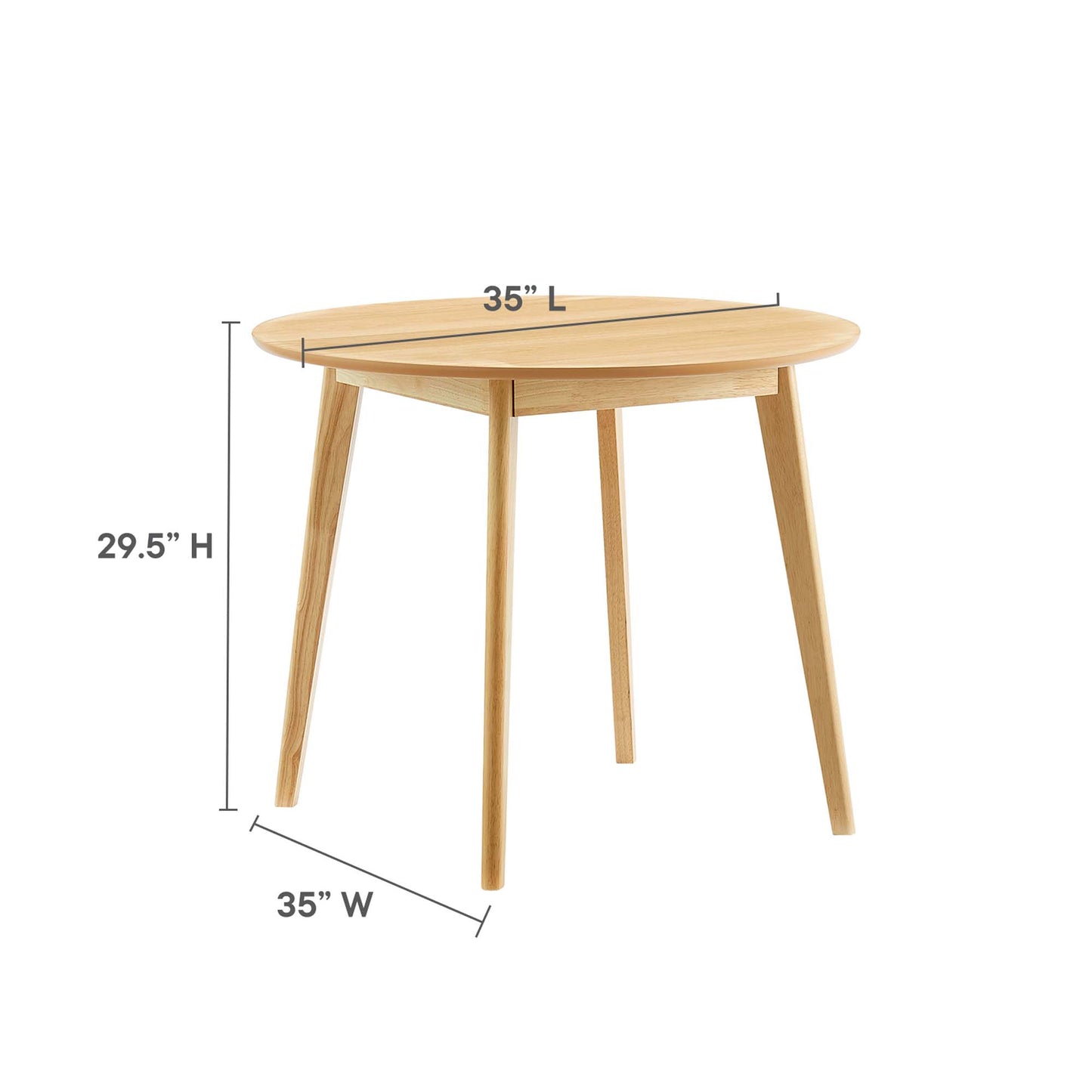 Vision 35" Round Dining Table by Furniture For America
