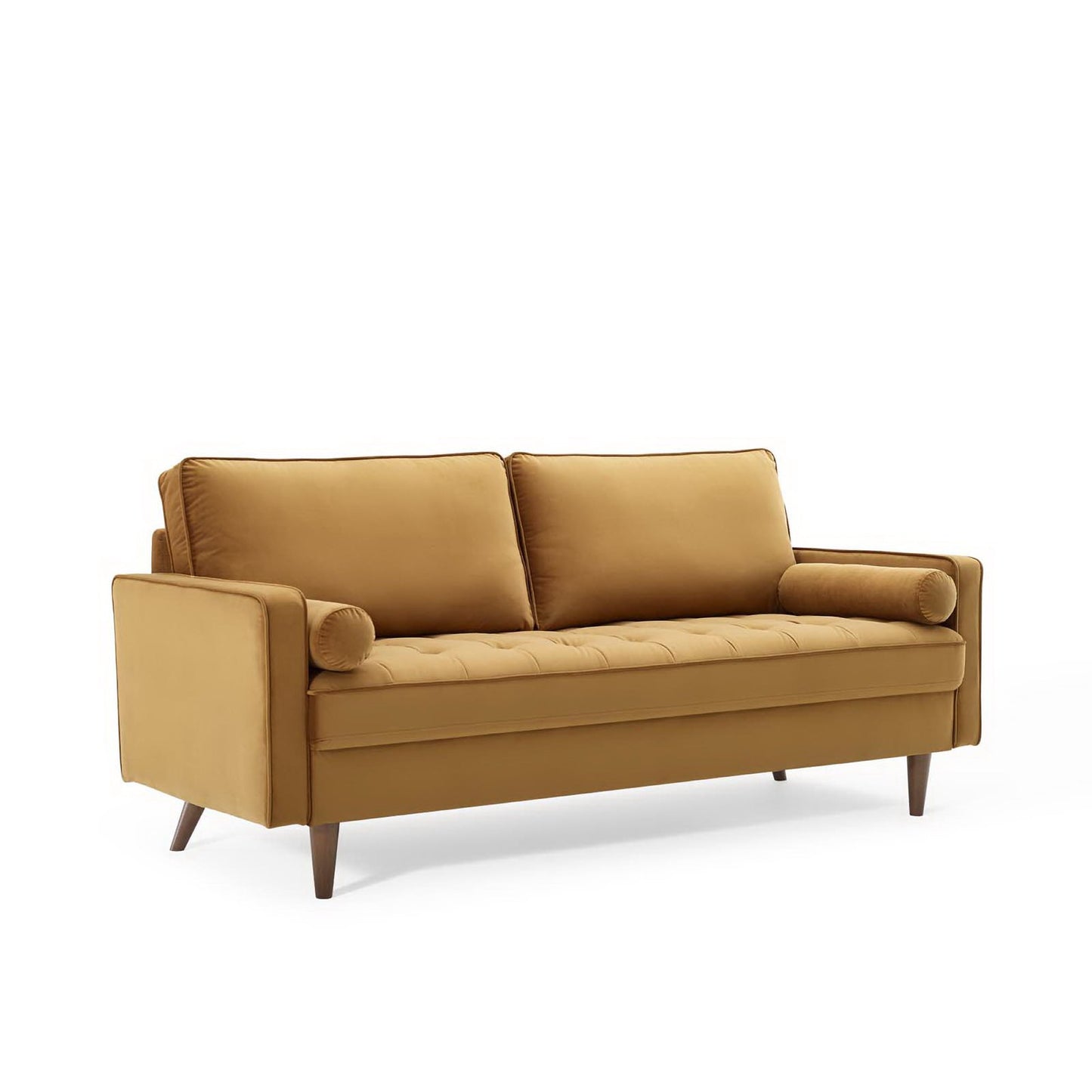Valour Performance Velvet Sofa by Furniture for America