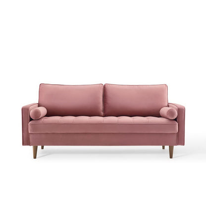 Valour Performance Velvet Sofa by Furniture for America