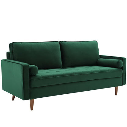 Valour Performance Velvet Sofa by Furniture for America