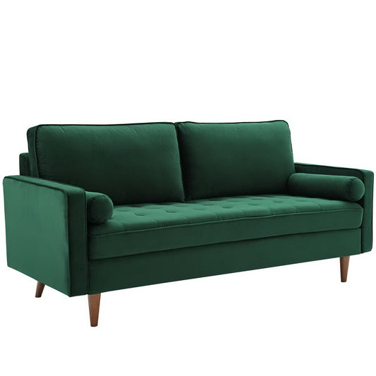 Valour Performance Velvet Sofa by Furniture for America