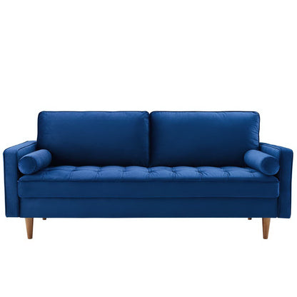 Valour Performance Velvet Sofa by Furniture for America