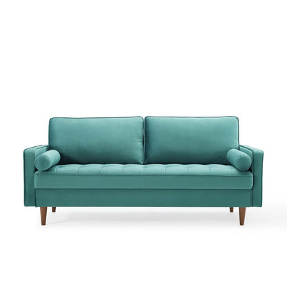 Valour Performance Velvet Sofa by Furniture for America