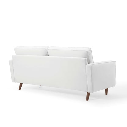 Valour Performance Velvet Sofa by Furniture for America